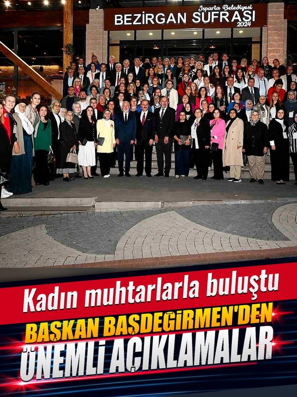 Başdeğirmen kadın muhtarlarla buluştu